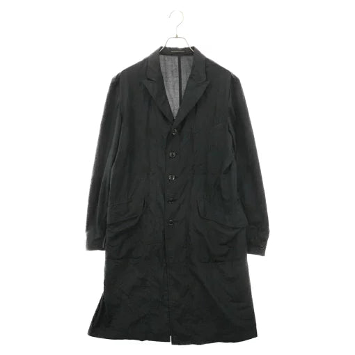 Yohji Yamamoto POUR HOMME 17ss dot pattern long coat HD-J12-901