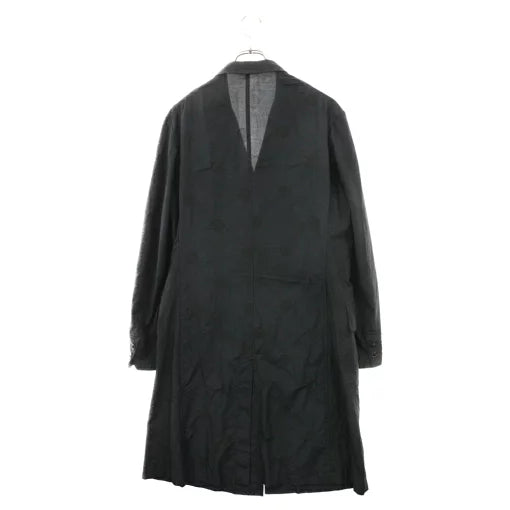 Yohji Yamamoto POUR HOMME 17ss dot pattern long coat HD-J12-901