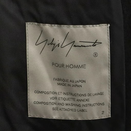 Yohji Yamamoto POUR HOMME 21aw Stitch Design Jacket HX-J10-118