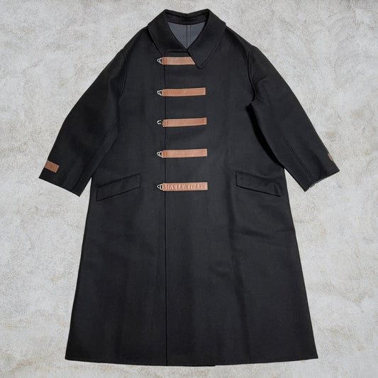 Yohji Yamamoto Pour Homme 21aw leather velt coat HX-C29-114